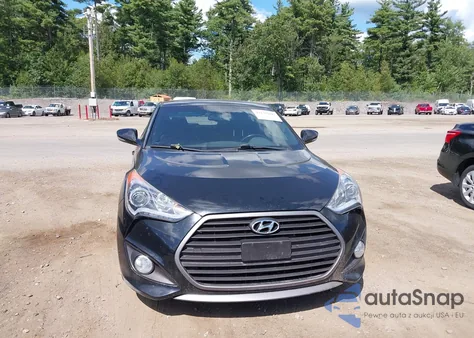 2016 Hyundai Veloster Turbo из США, поврежденный, VIN KMHTC6AE9GU292313